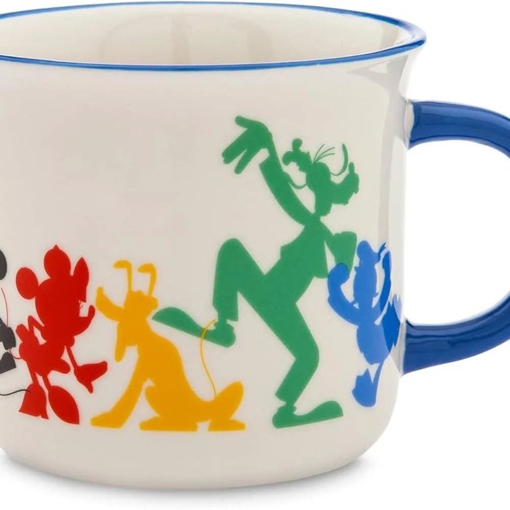 Disney Mousewares Mickey & Friends Mug & Coffee /Latte Stencil Set Disney NWT